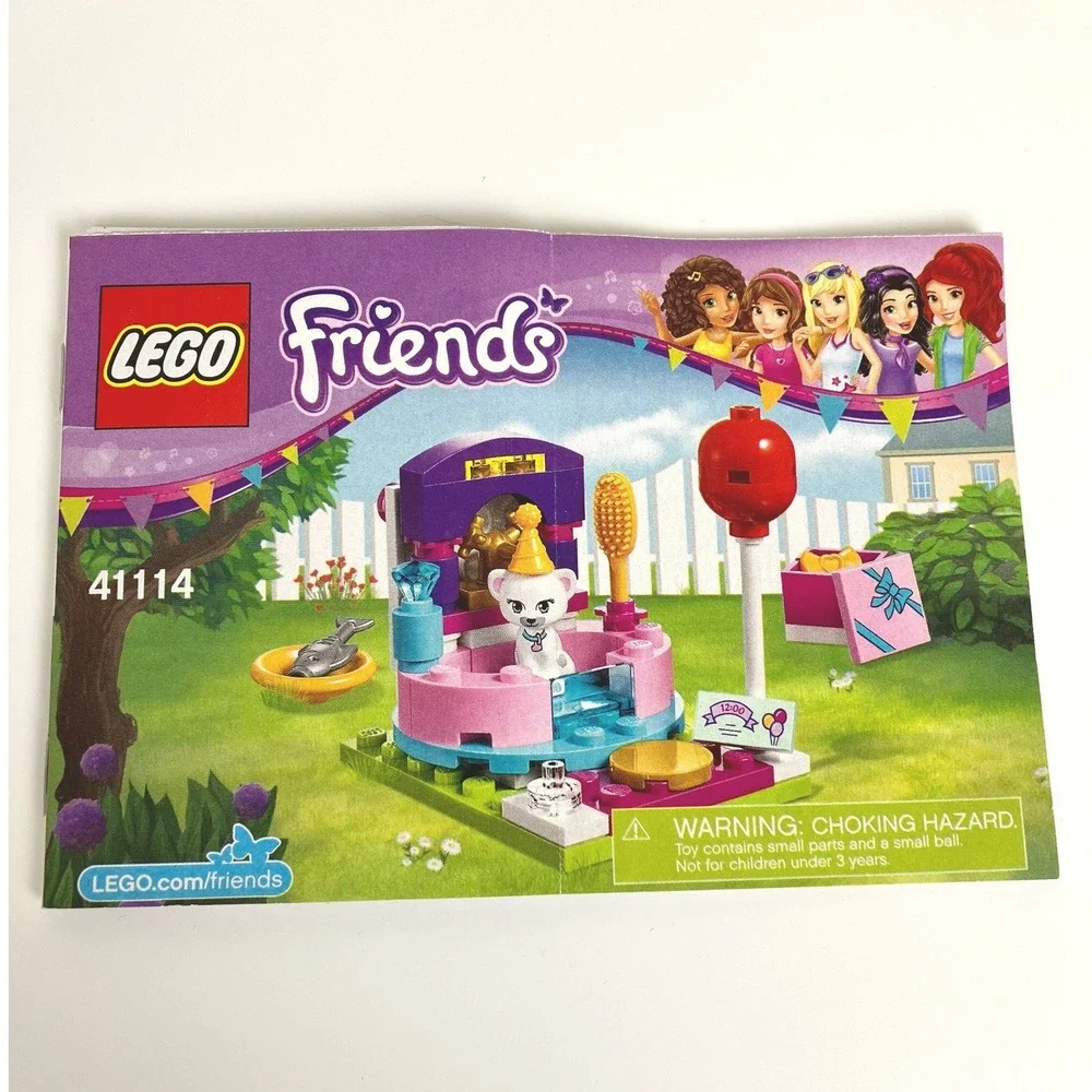 Lego Friends Party Styling Set 41114 Retired‎ Collectible